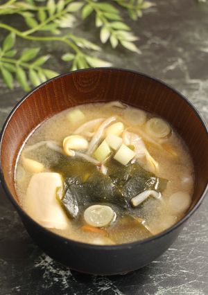簡単！味付けもやしのお味噌汁　ゴマ風味-レシピのメイン写真