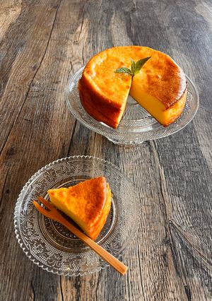 米粉のヨーグルトベイクドチーズケーキ-レシピのメイン写真