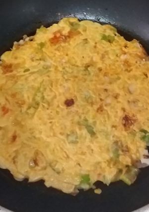 野菜とキムチのチヂミ-レシピのメイン写真