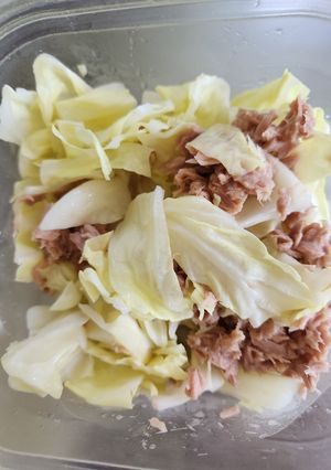 キャベツとシーチキンの和え物-レシピのメイン写真