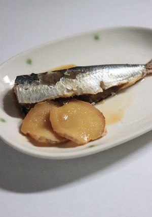 ご飯の供★美味♪簡単♪鍋で鰯の煮付-レシピのメイン写真