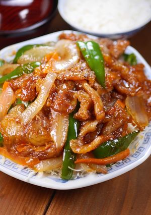 うま辛スタミナ☆豚のしょうが焼き定食🤩-レシピのメイン写真