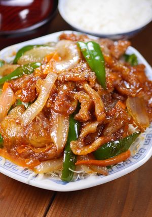うま辛スタミナ☆豚のしょうが焼き定食🤩-レシピのメイン写真