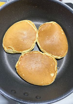 パンケーキ　低脂肪牛乳・アメリカ寄り-レシピのメイン写真