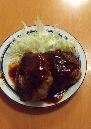 トーちゃんの適当ハンバーグ-レシピのメイン写真