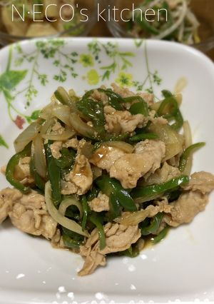 豚肉：青椒肉絲-レシピのメイン写真
