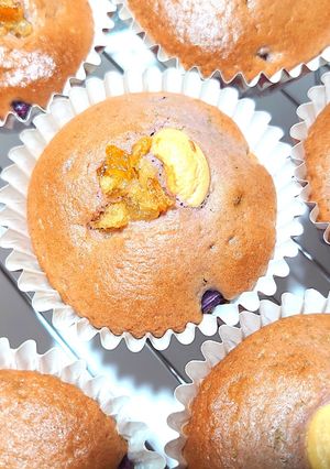 ♬紫芋のスィートポテトin紫芋マフィン♬-レシピのメイン写真