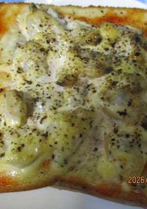 冷凍あさりのトースト😋♪-レシピのメイン写真