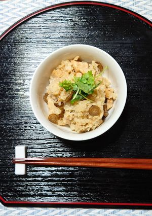ヨウサマの減塩かしわご飯②-レシピのメイン写真