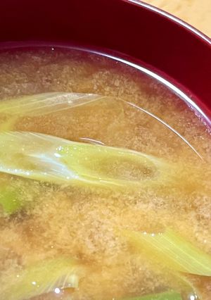 ネギの味噌汁-レシピのメイン写真