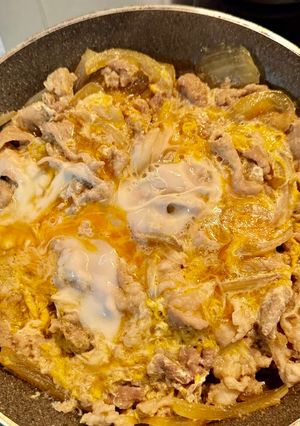 豚こまと卵で他人丼♪-レシピのメイン写真
