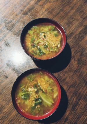 繊維たっぷりキヌアとキャベツのスープ-レシピのメイン写真