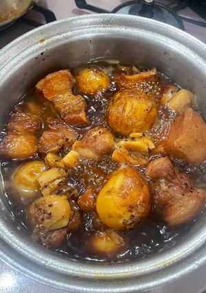 うちの⭐︎豚バラと新じゃがの甘辛煮⭐︎-レシピのメイン写真
