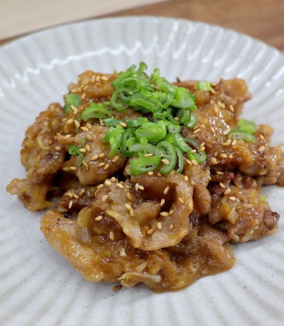 絶品★新玉ねぎと豚こまの甘辛炒め-レシピのメイン写真