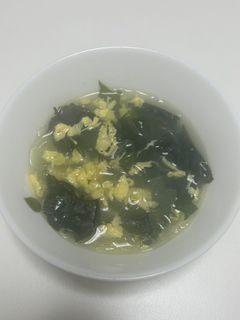 卵とわかめの春雨スープ-レシピのメイン写真