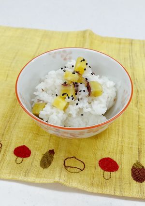 さつまいもの甘味が際立つ！さつまいもご飯-レシピのメイン写真