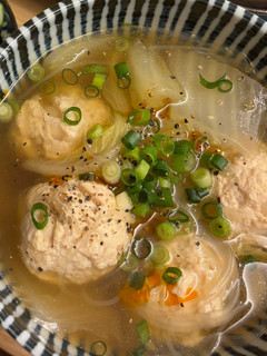 肉団子と白菜の春雨スープ-レシピのメイン写真