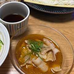 夏にオススメ♪豚しゃぶつけダレそうめん-レシピのメイン写真