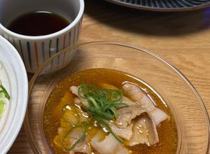 夏にオススメ♪豚しゃぶつけダレそうめん-レシピのメイン写真