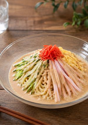ねりごまなし！冷やし中華のごまだれ-レシピのメイン写真