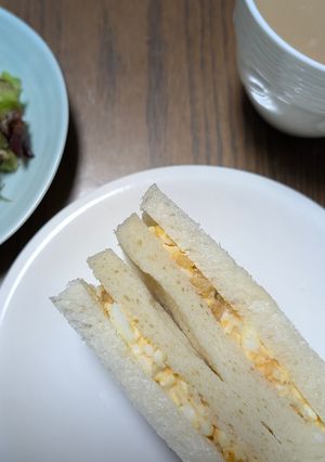 福神漬け卵サンド-レシピのメイン写真