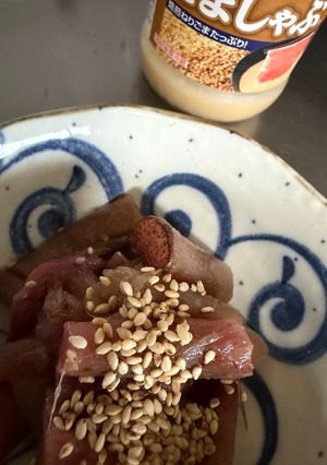 ずいきの胡麻酢あえ-レシピのメイン写真