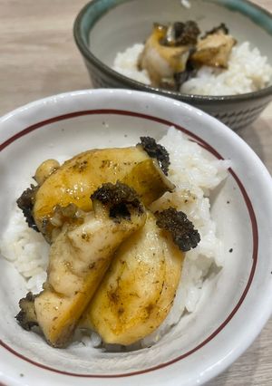 バター醤油あわびご飯-レシピのメイン写真