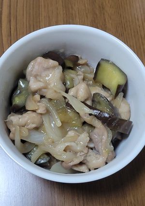 豚肉となすの甘酢炒め-レシピのメイン写真