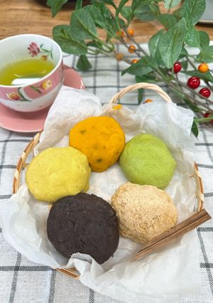 変わり種 手作りおはぎ-レシピのメイン写真