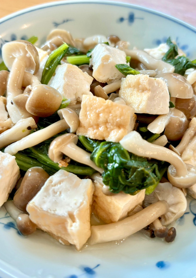 きのことほうれん草の和物-レシピのメイン写真
