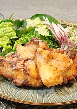しっとりジューシー✨️米粉の鶏胸唐揚げ-レシピのメイン写真