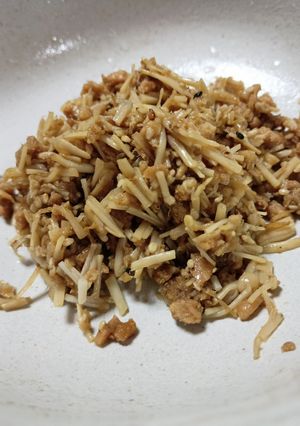 鯖フレークとえのきのふりかけ風？佃煮風？-レシピのメイン写真