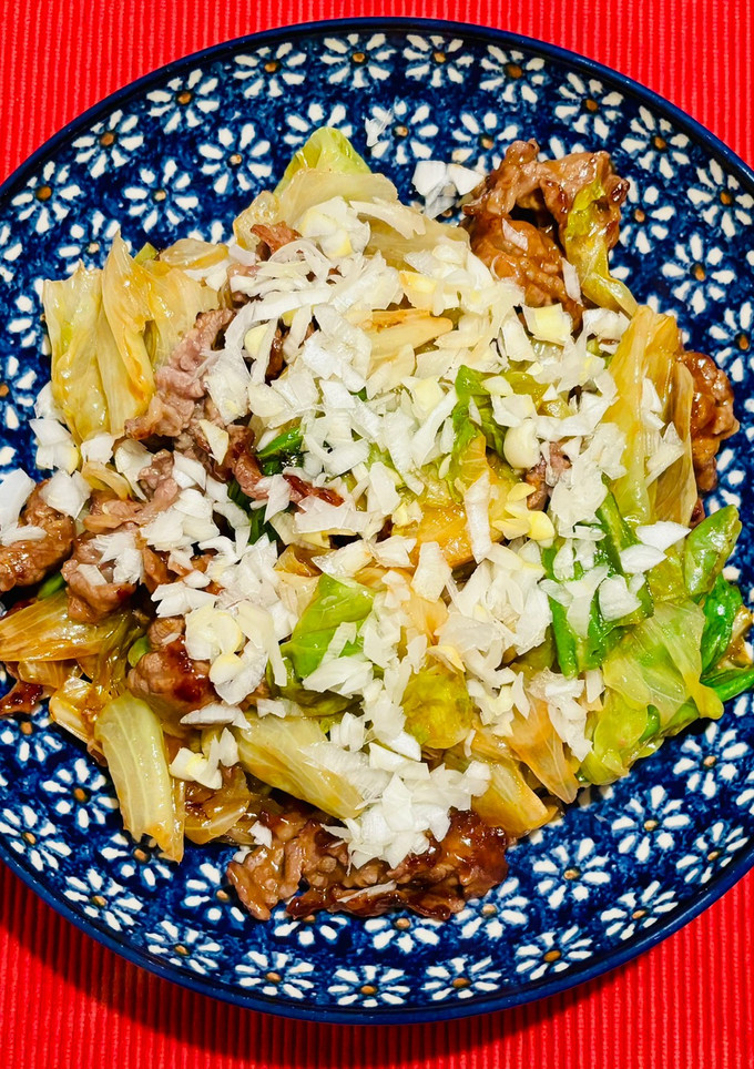 牛肉とレタスのオイスター炒め-レシピのメイン写真