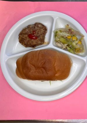 【保育園給食】ハンバーグ-レシピのメイン写真