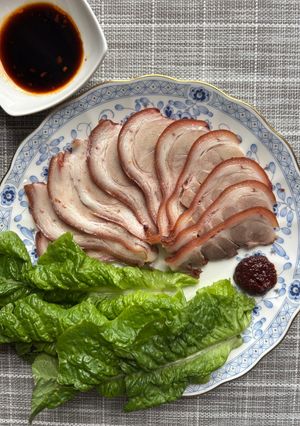 豚もも肉の蒸篭蒸し-レシピのメイン写真