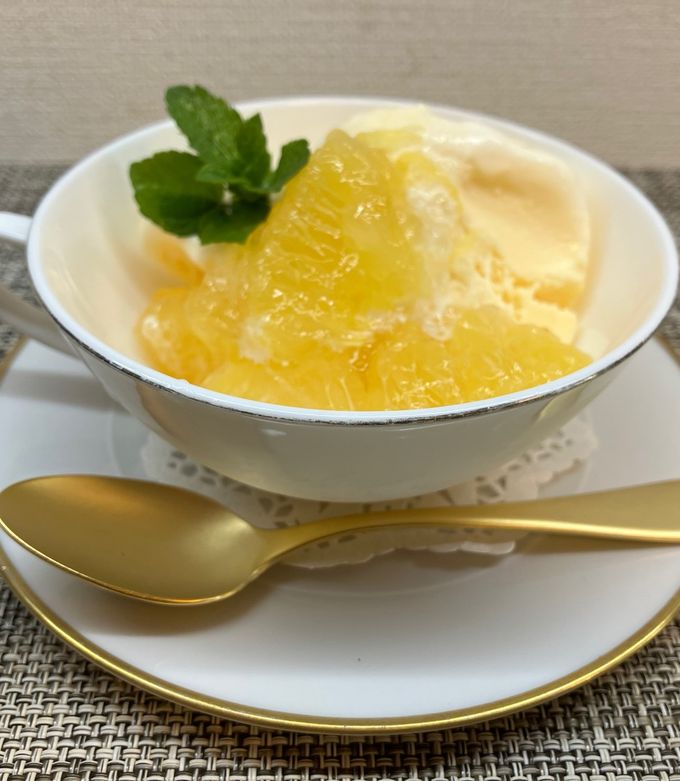 プルプルな夏蜜柑ゼリー🍊-レシピのメイン写真