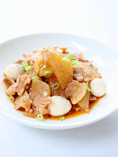 簡単【Bistro豚ばら大根のコク旨煮】-レシピのメイン写真