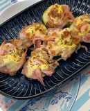 生桜えびの焼きマヨズッキーニ　おつまみ
