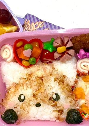 キャラ弁　アライグマ-レシピのメイン写真