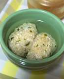 【離乳食中期以降】絹豆腐のやわらかつみれ