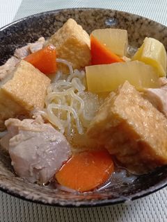 優しい味❢ 鶏もも、大根、厚揚げの煮物-レシピのメイン写真