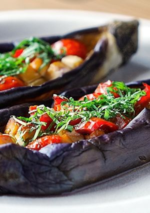 10分！トロトロなすのトマトチーズ焼き♪-レシピのメイン写真
