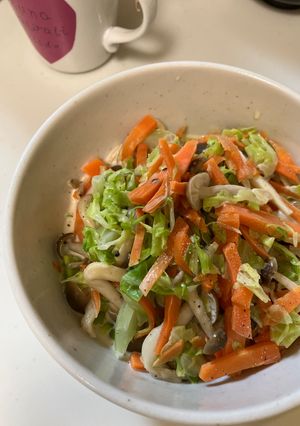 キャベツときのこの和え物-レシピのメイン写真