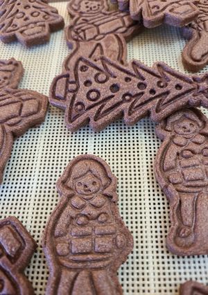 つるすべ生地で型抜きクッキー-レシピのメイン写真
