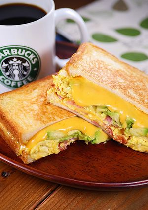 カフェみたいな♪とろけるホットサンド🤤💕-レシピのメイン写真