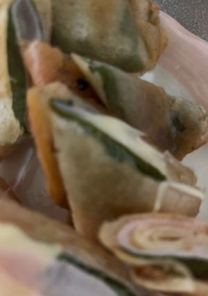青じそとハムとチーズの春巻き-レシピのメイン写真