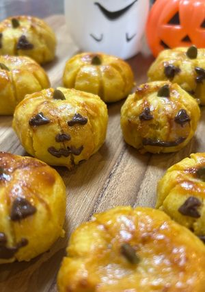 冷凍さつまいもで簡単☆ハロウィンカボチャ-レシピのメイン写真