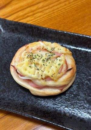 ハムパン-レシピのメイン写真