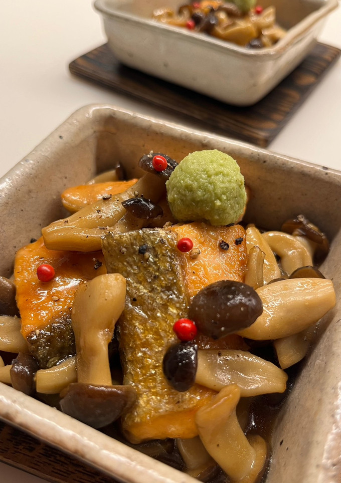 秋香る 鮭としめじのバターしょうゆ-レシピのメイン写真