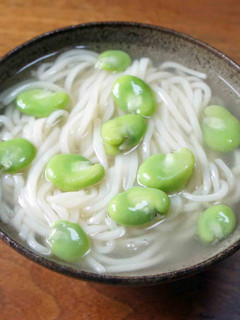 そら豆うどん-レシピのメイン写真